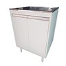 01 gabinete mdf tanque inoxsul 46l branco