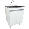 01 gabinete mdf tanque com torneira inoxsul 46l