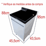 19 gabinete mdf tanque stilo fibra frontal 25l