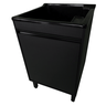06 gabinete mdf black 54cm com tanque stilo fibra frontal 40l