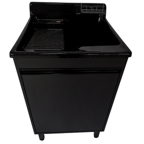 05 gabinete mdf black 54cm com tanque stilo fibra lateral 38l