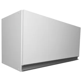 07 armario aereo basculante 60cm 100 mdf branco para cozinha lavanderia montado