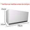 11 armario aereo basculante 70cm 100 mdf branco para cozinha lavanderia montado