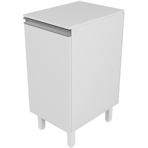 05 balcao multiuso 40 cm em mdf com puxador perfil