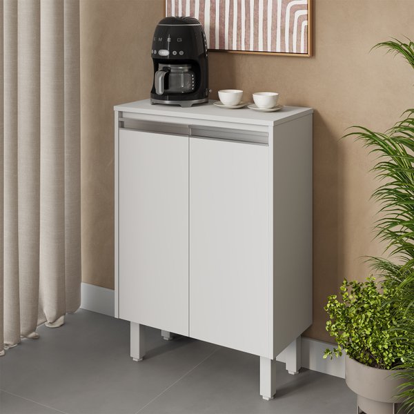 01 aparador 60cm mdf branco