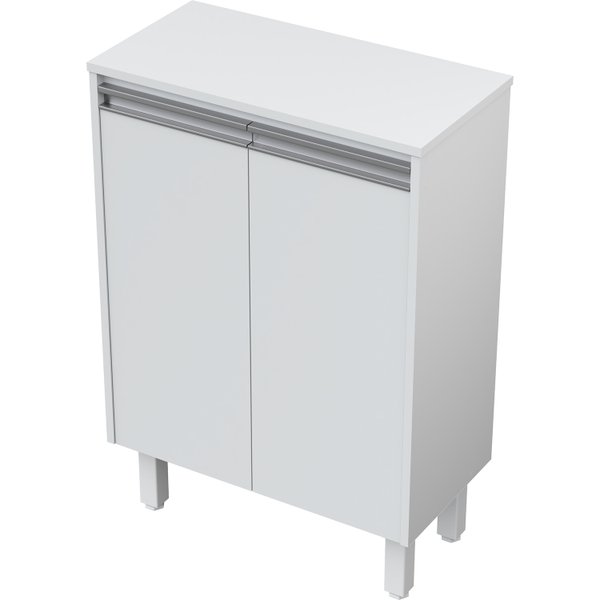 02 aparador 60cm mdf branco