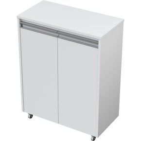 05 aparador rodizios 60cm mdf branco