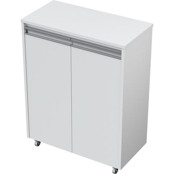 05 aparador rodizios 60cm mdf branco