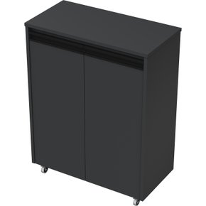 13 aparador rodizios 60cm mdf branco