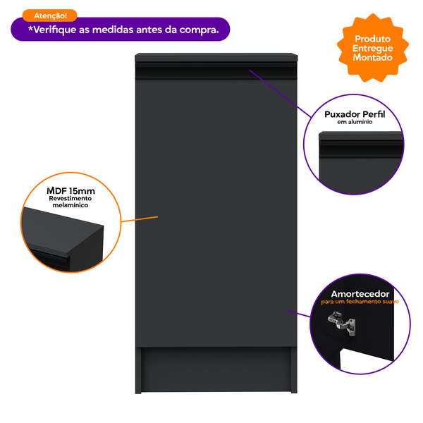 10 balcao multiuso despensa 40cm branco direita