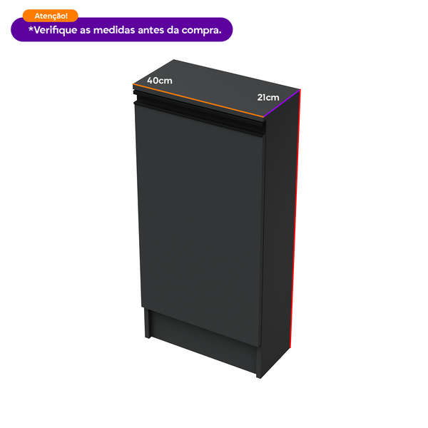 11 balcao multiuso despensa 40cm branco direita